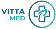 Logo oficial da clínica VittaMed